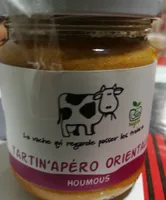 Tartin'apéro orientale houmous