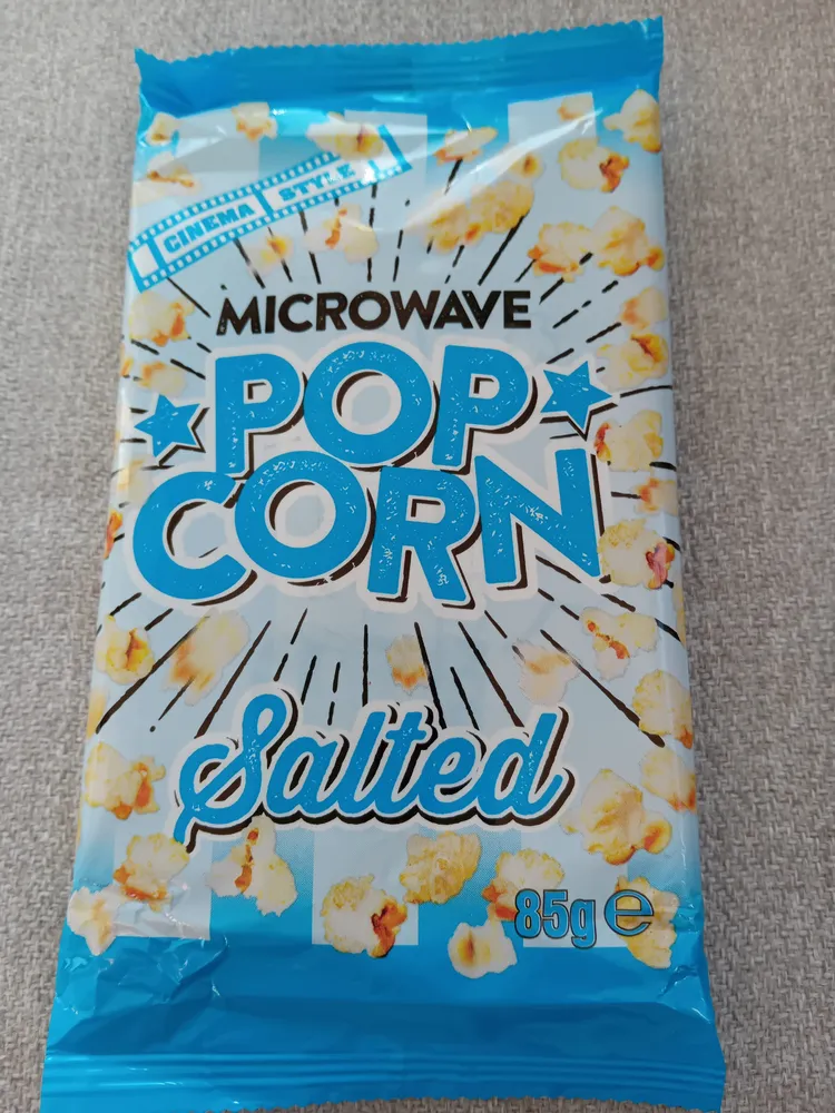 CINEMA STYLE MICROWAVE POP CORN Batted
