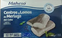 Centros y lomos de merluza del cabo