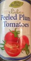 Peeled plum tomatoes