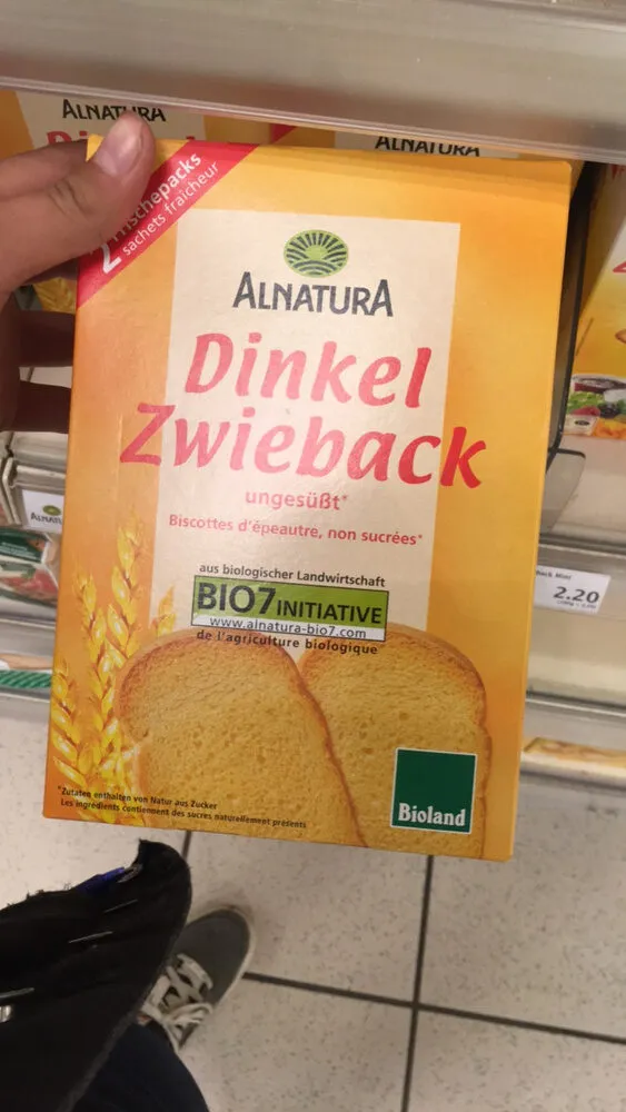 Dinkel Zwieback