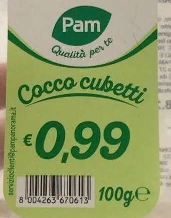 Cocco cubetti