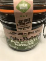 Pâte à tartiner Noir noisettes pistache
