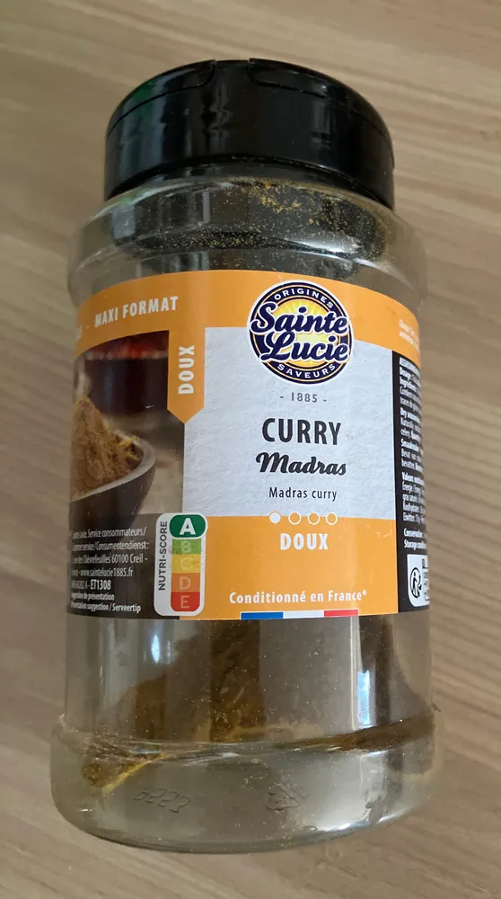 CURRY Madras DOUX