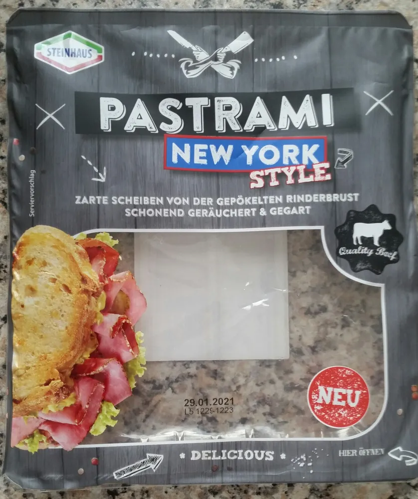 Pastrami New York  Style