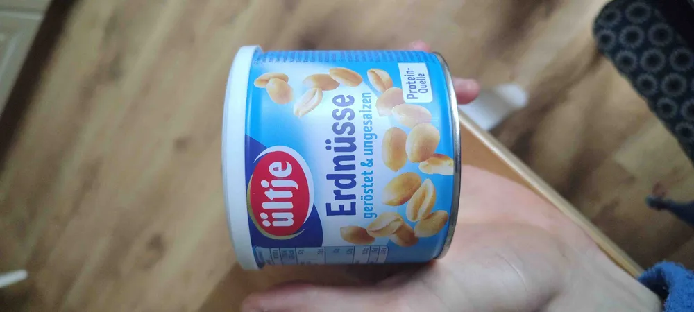Erdnüsse geröstet & ungesalzen