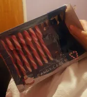 Pepermint flavour candy canes