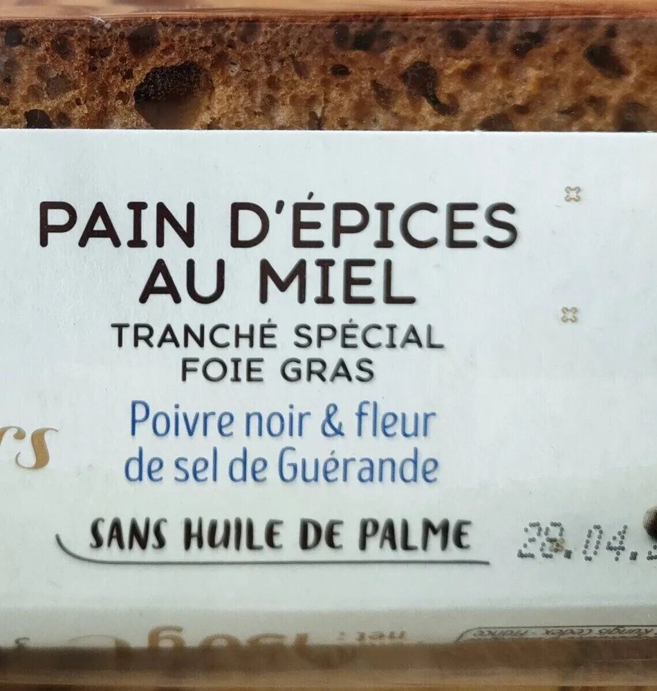 Pain d'épices au miel