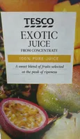 Exotic Juice From Concentrate