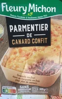 Parmentier de canard confit fleury Michon
