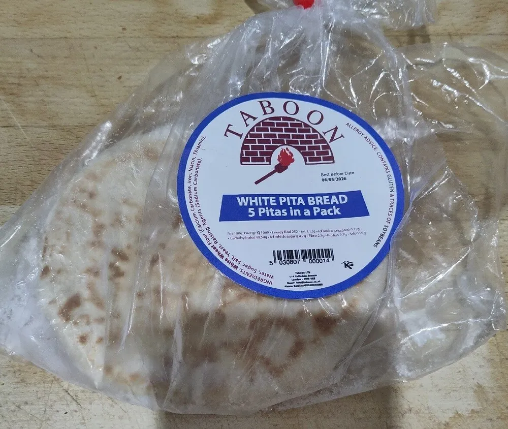 White Pitta Bread