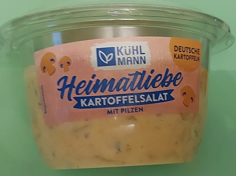 Kartoffelsalat mit Pilzen