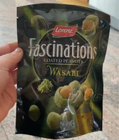 Fascinations coated peanuts wasabi