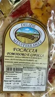 Focaccia pomodoro e cipolla