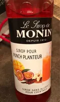 Sirop punch planteur