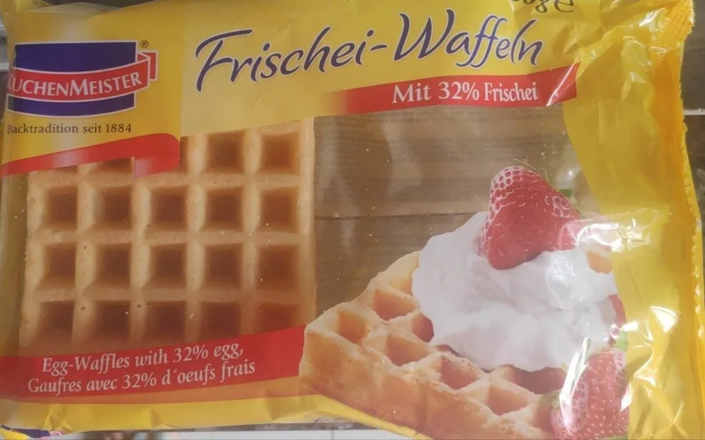 Frischeir-Waffeln