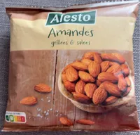 Amandes grillées et salées