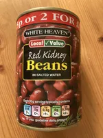 Red Kidney Beans in salted water