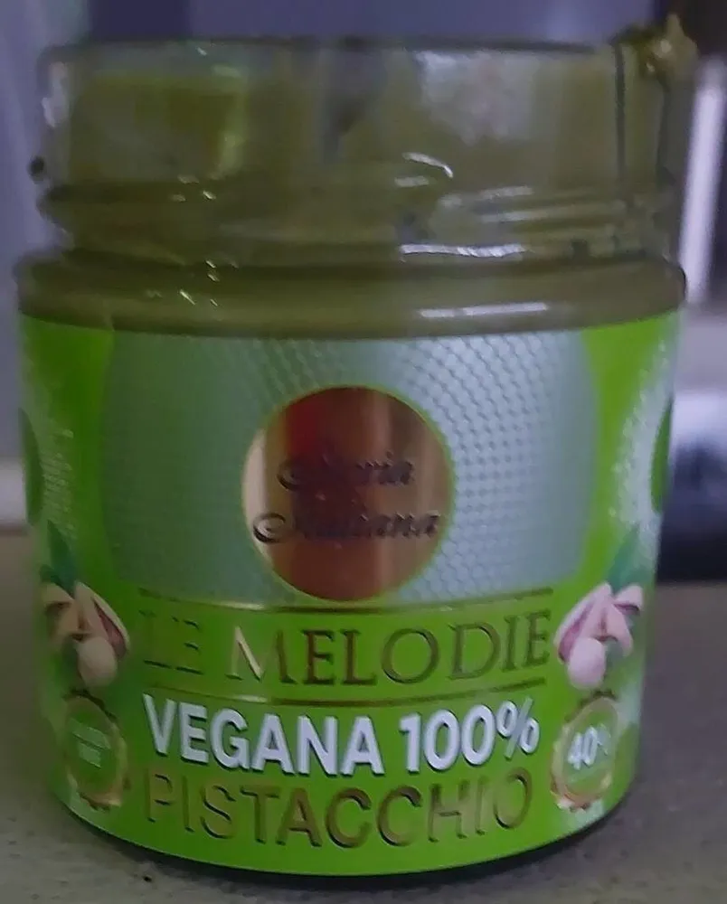Le melodie pistacchio vegana 100%