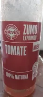 Zumo exprimido tomate