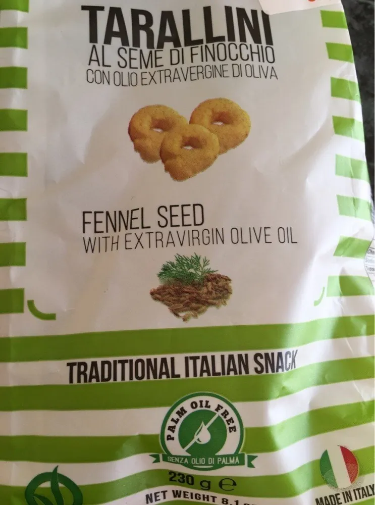 Tarallini al seme di finocchio