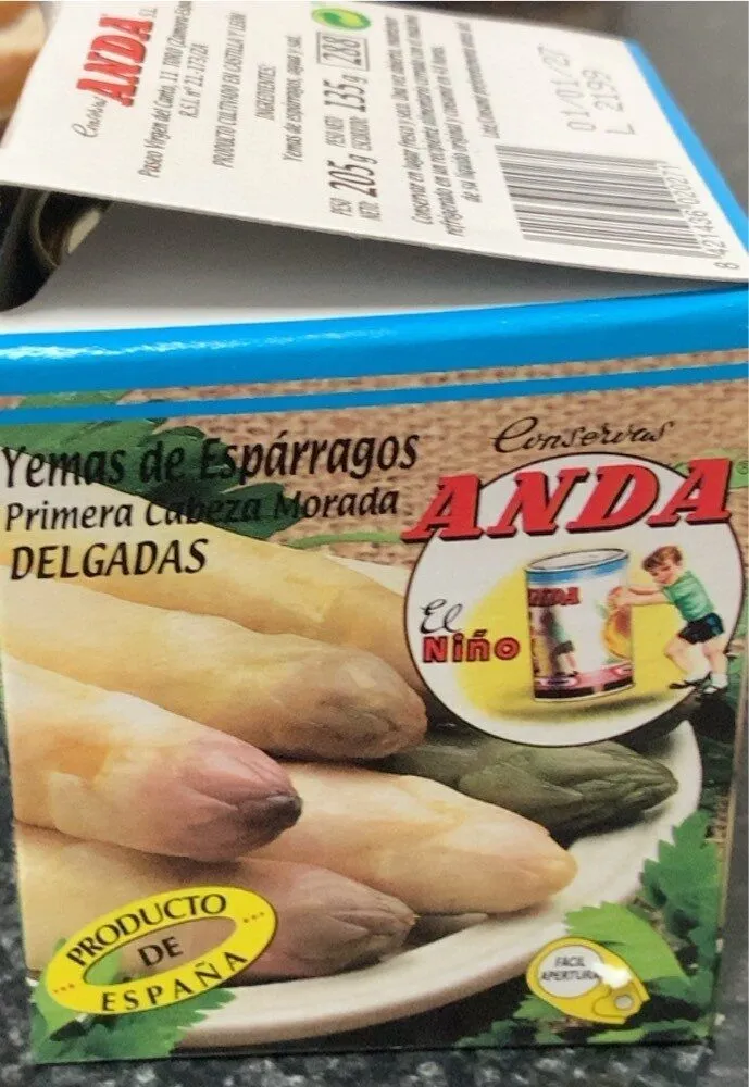 Yemas de esparragos