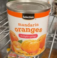 Mandarin oranges in light syrup