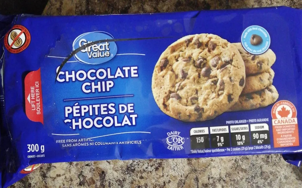 Biscuits au pépites de chocolat
