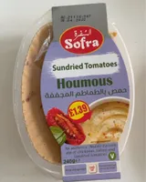 Sundried tomatoes houmous