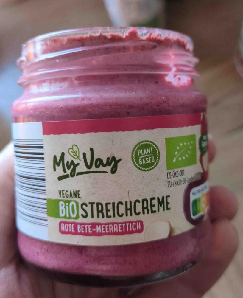Streichcreme Rote Bete-Meerrettich