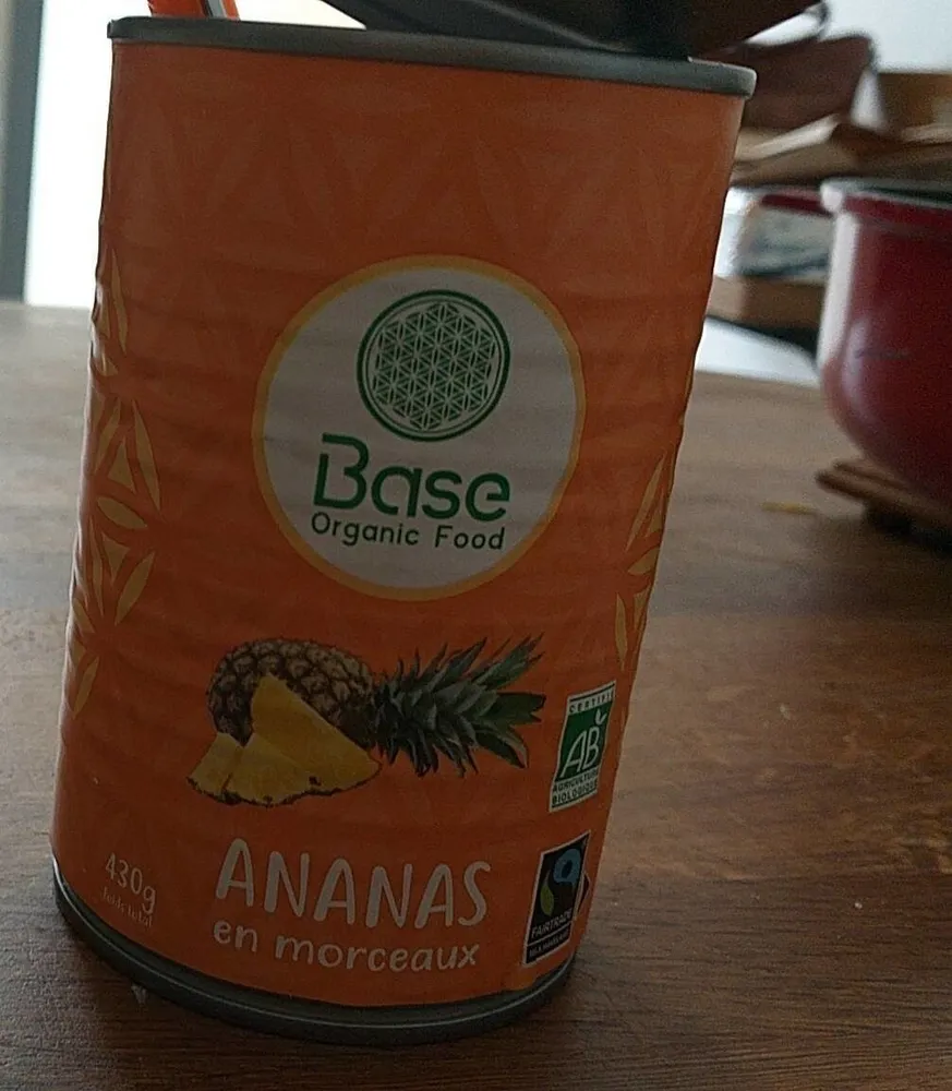 Ananas en morceaux