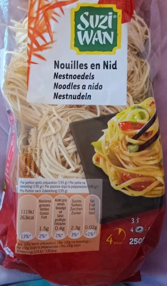 Nouilles EN Nid
