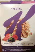Céréales saveur fruits et yogourt