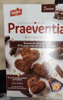 Biscuits brisures chocolat avec extrait vin rouge
