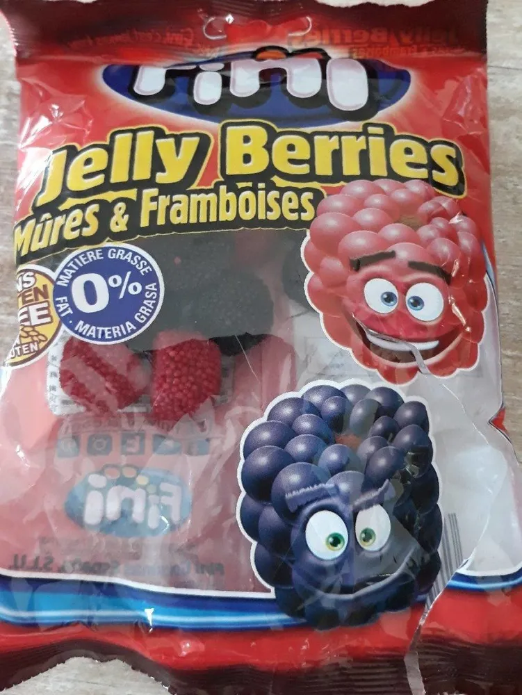 Jelly berries mûres & framboises
