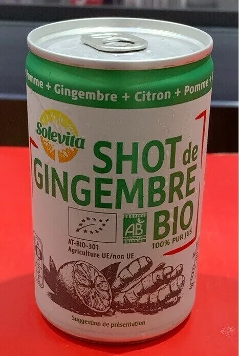 Shot de gingembre bi