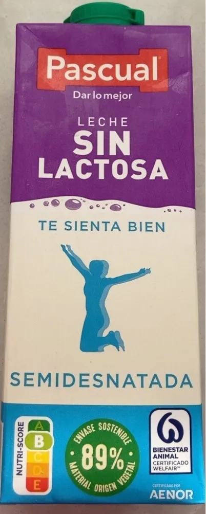 Leche sin lactosa
