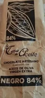 Chocolate negro 84%