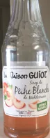 Sirop de pêche blanche