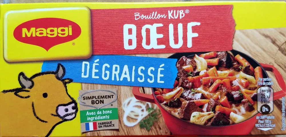 Bouillon Boeuf Dégraissé