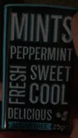 Peppermint mints tin