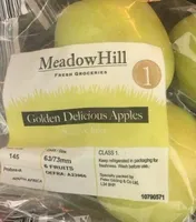 Golden delicious apples