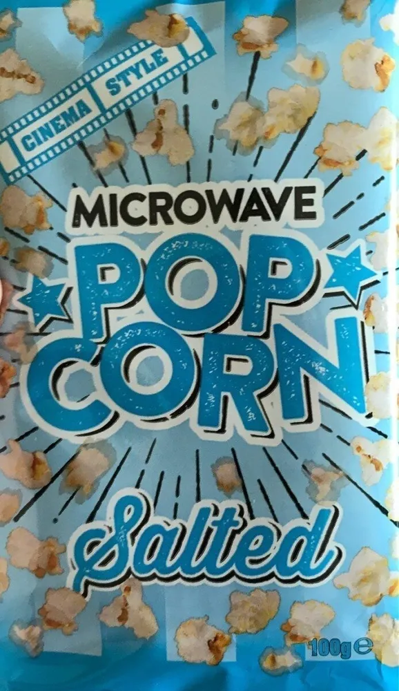 Micorwave Popcorn Salted
