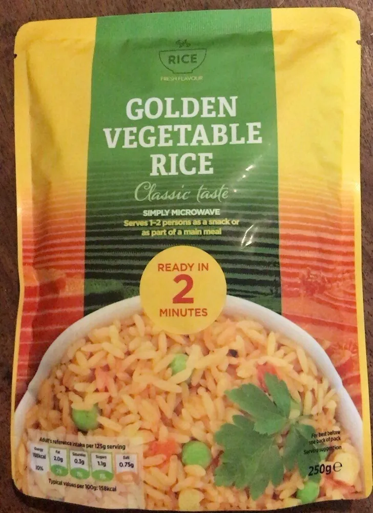 Golden Vegetable Rice