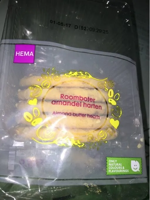 Cœurs au Beurre et aux Amandes