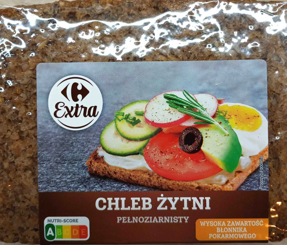 Chleb żytni pełnoziarnisty