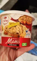 Rillettes du mans pur porc