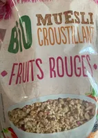 Muesli croustillant fruits touges crownfield