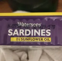 Sardines in sunflower oil