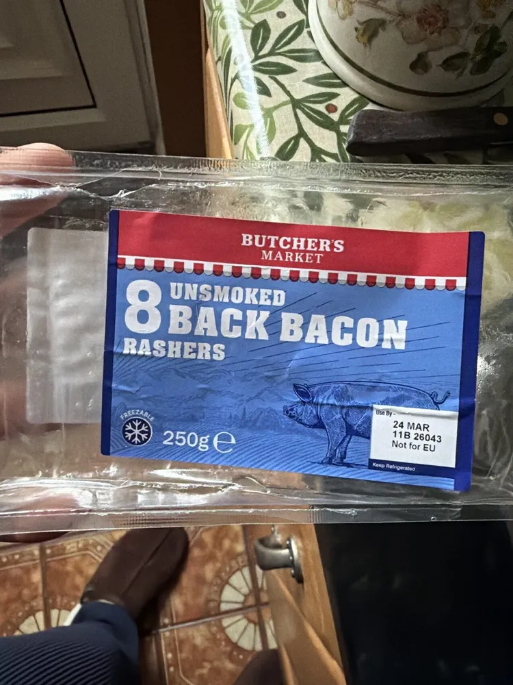Unsmoked Back Bacon